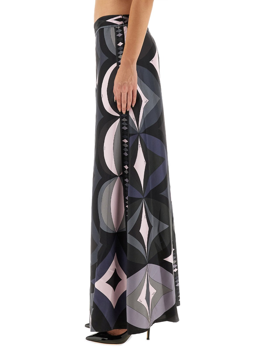 Pucci Women Pants With Necklace Print