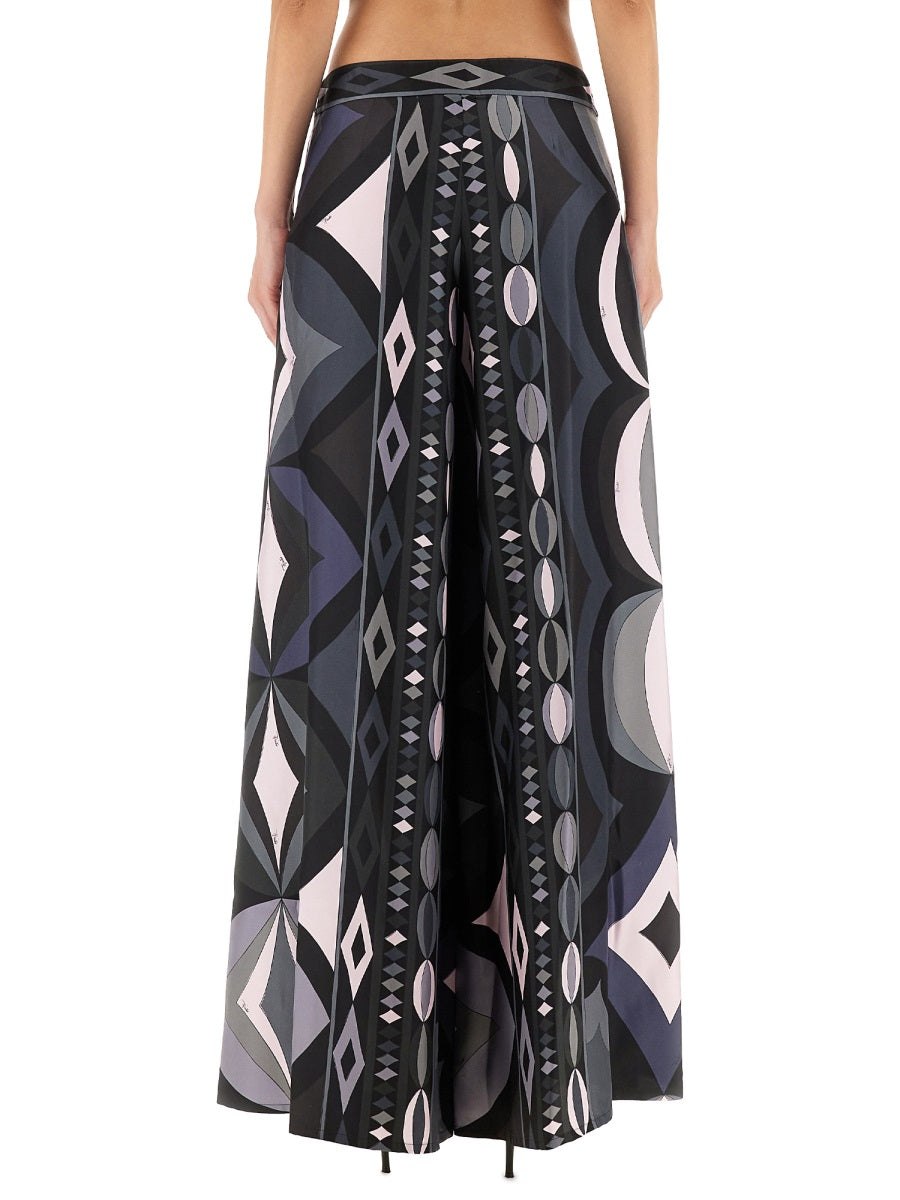 Pucci Women Pants With Necklace Print