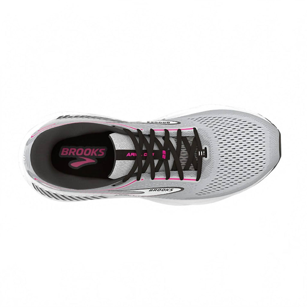 Women's Ariel Gts 23 Running Shoe In Grey/black/pink