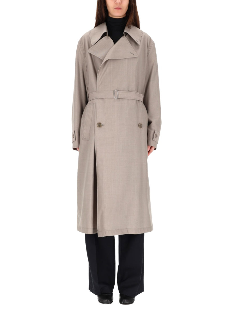 Lemaire Women Double-Breasted Trench Coat