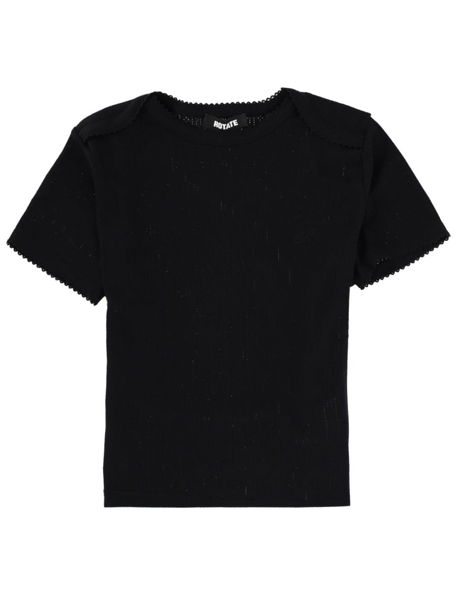 Rotate Women "Pointelle" T-Shirt