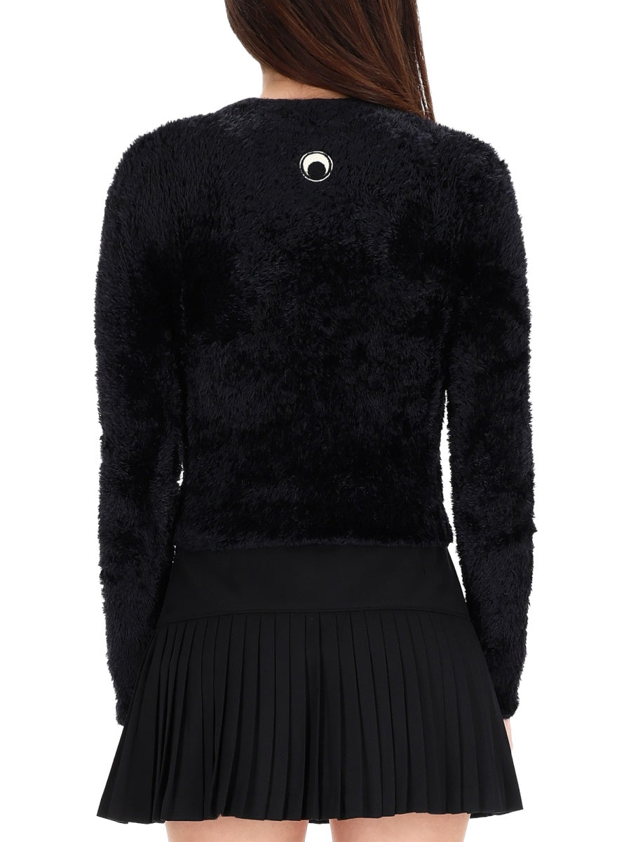 Marine Serre Women "Wild Fluffy" Jersey