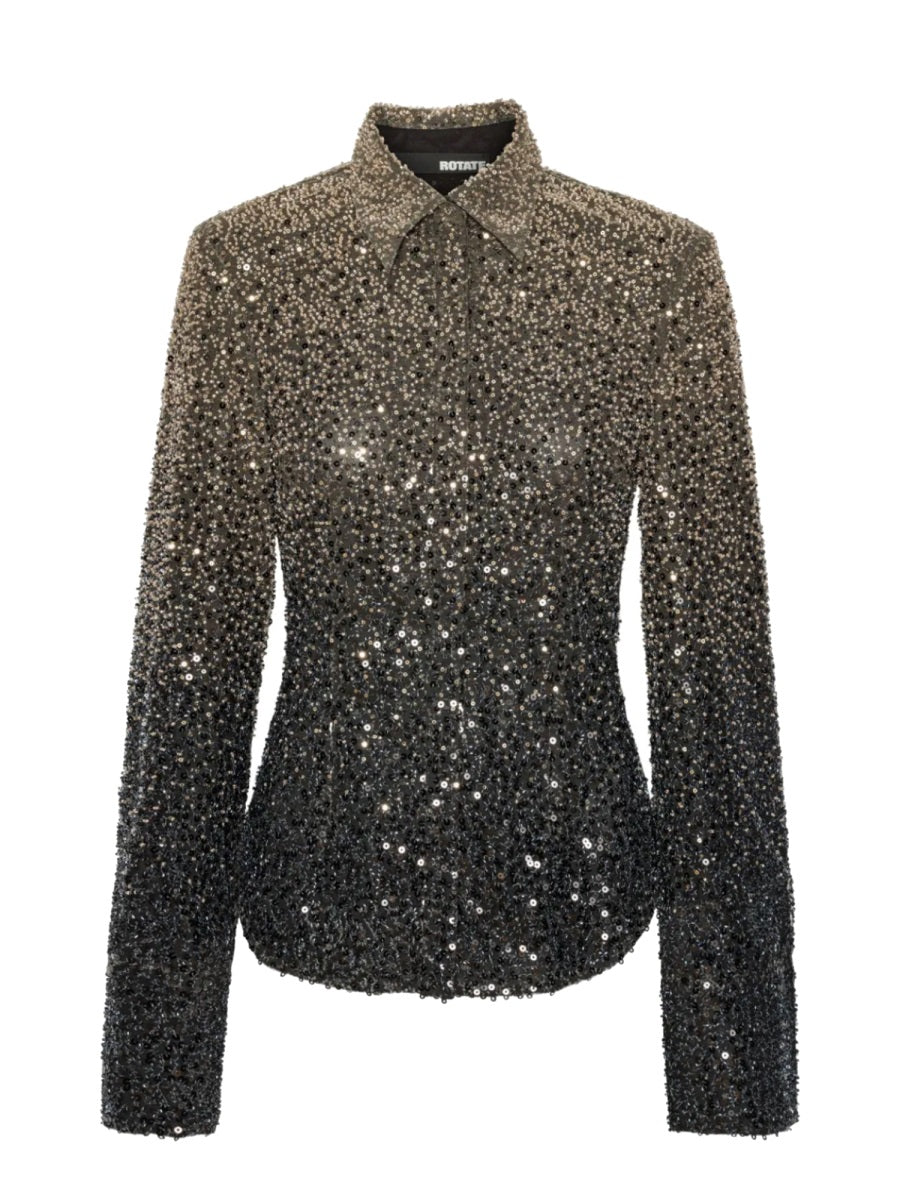 Rotate Women Shirt With Sequins