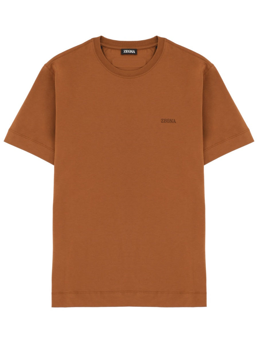 Zegna Men T-Shirt With Logo