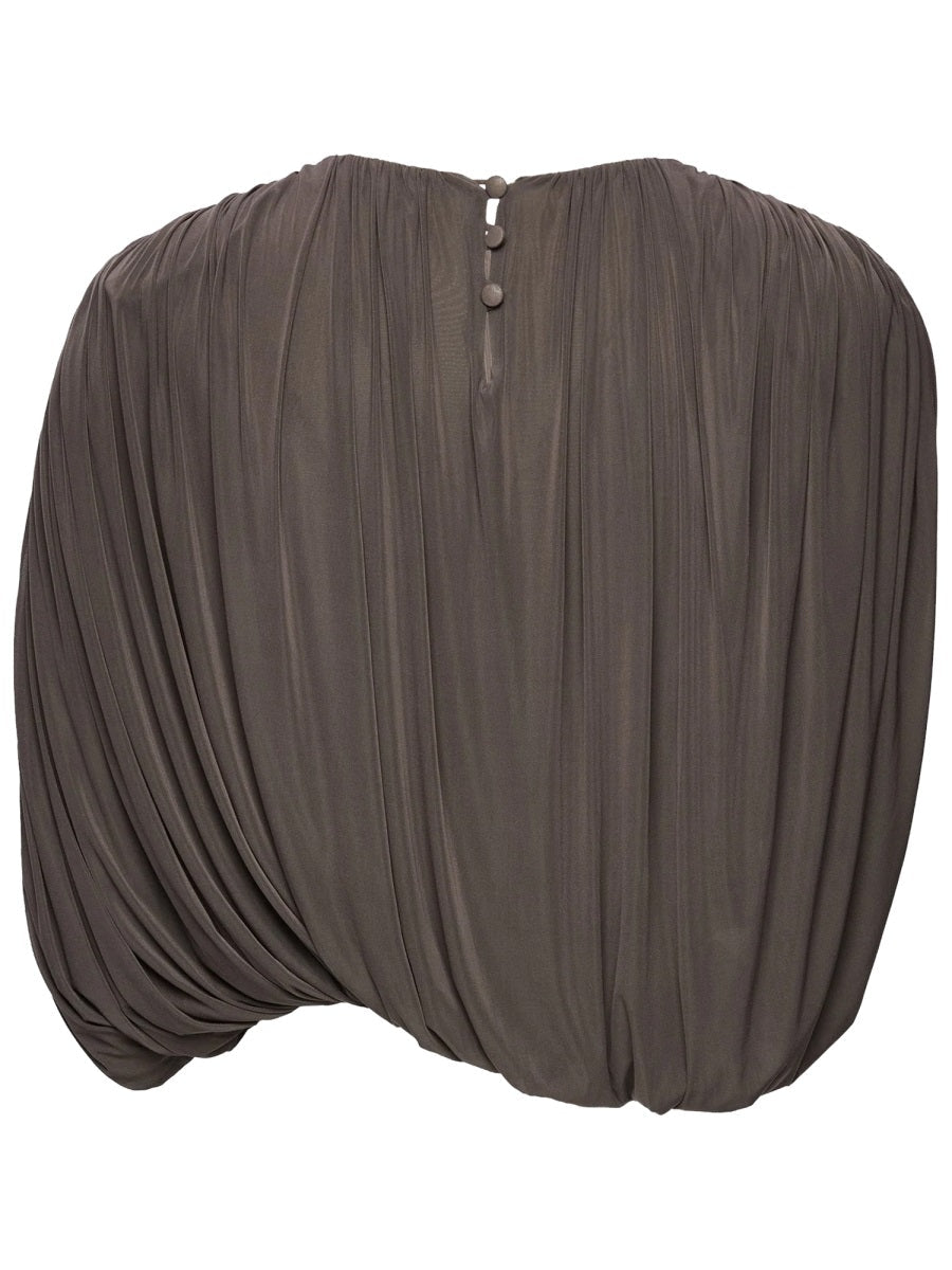 Magda Butrym Women Draped Cupro Top