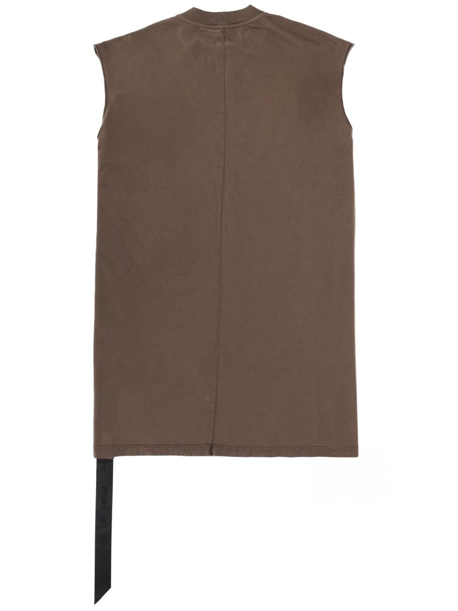 Rick Owens Drkshdw Men "Tarp-T" T-Shirt
