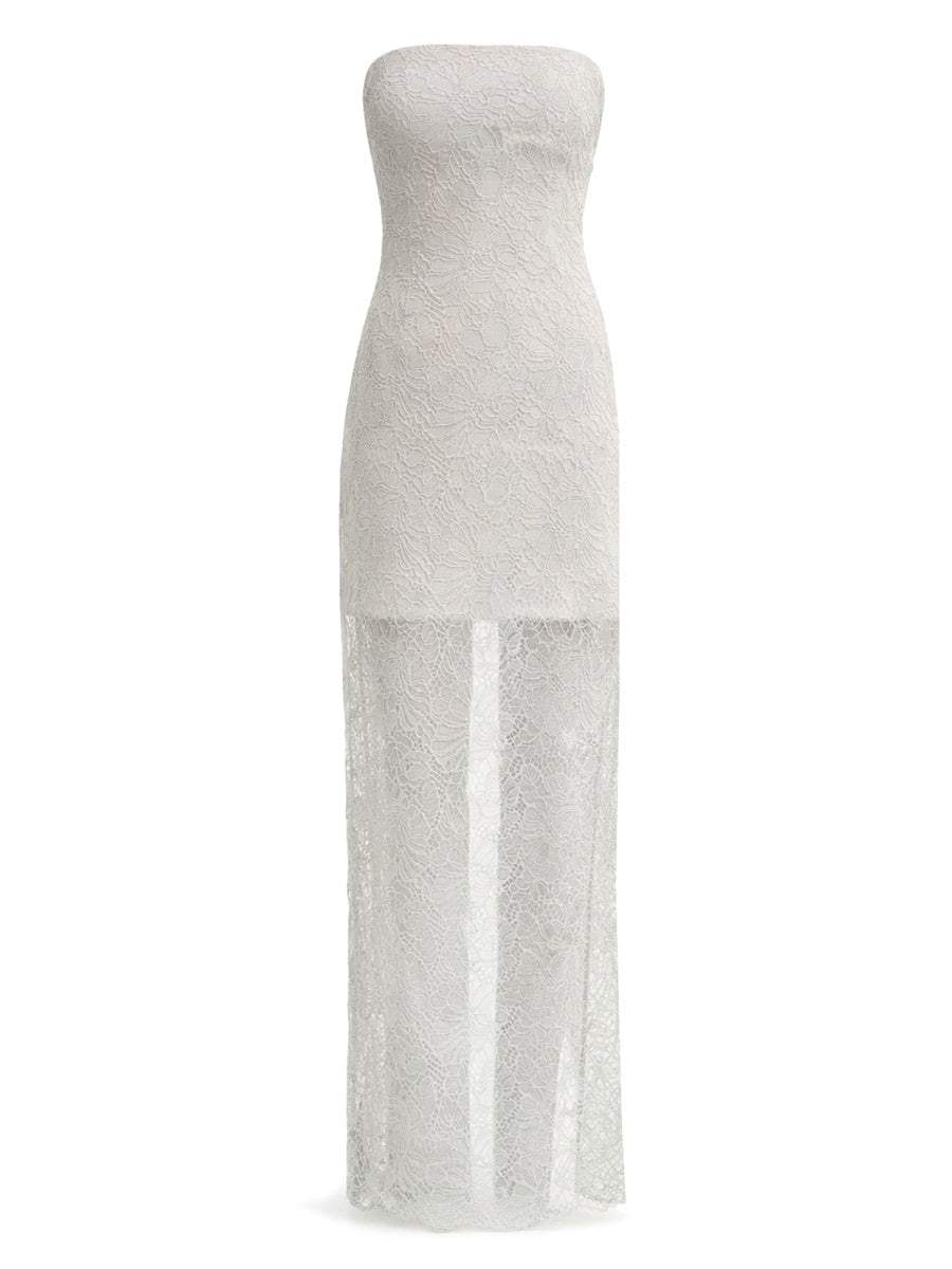 Rotate Women Long Lace Dress