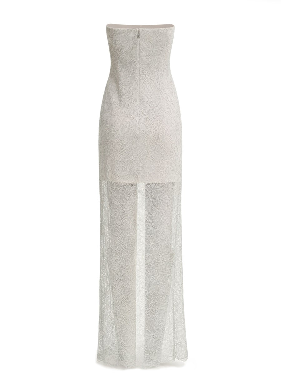 Rotate Women Long Lace Dress