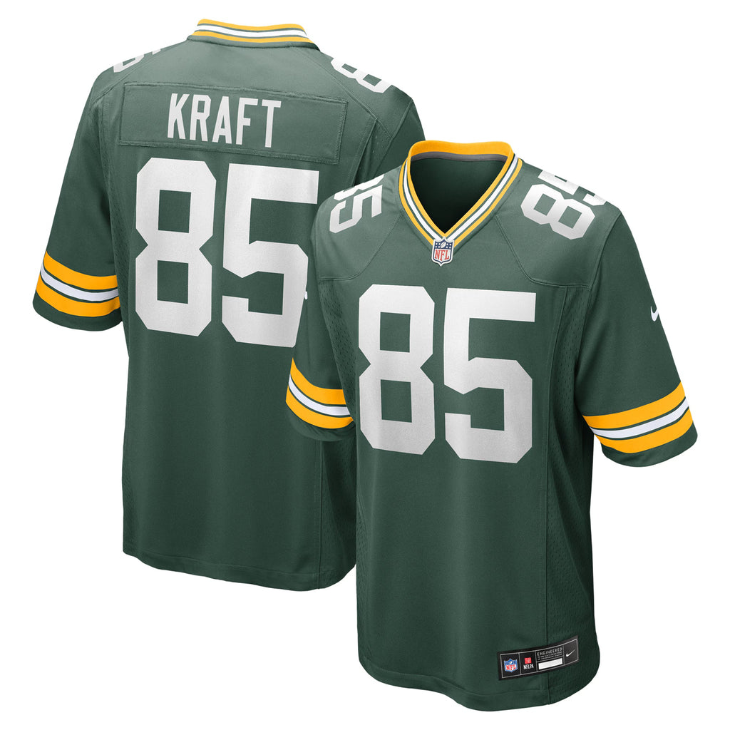 Green Bay Packers Tucker Kraft Green Game Jersey
