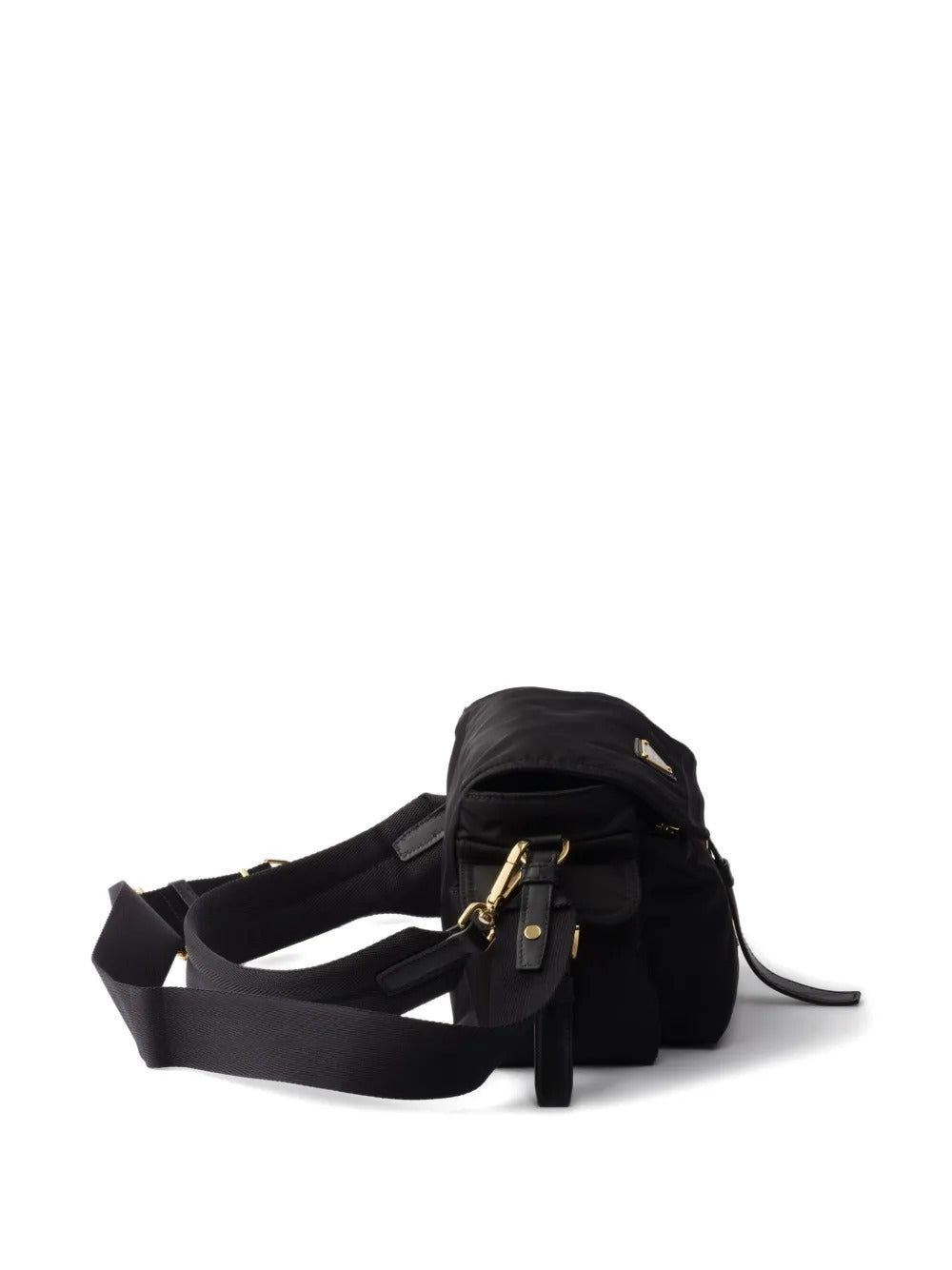 Prada Women Prada Explore Medium Re-Nylon Shoulder Bag With Flap