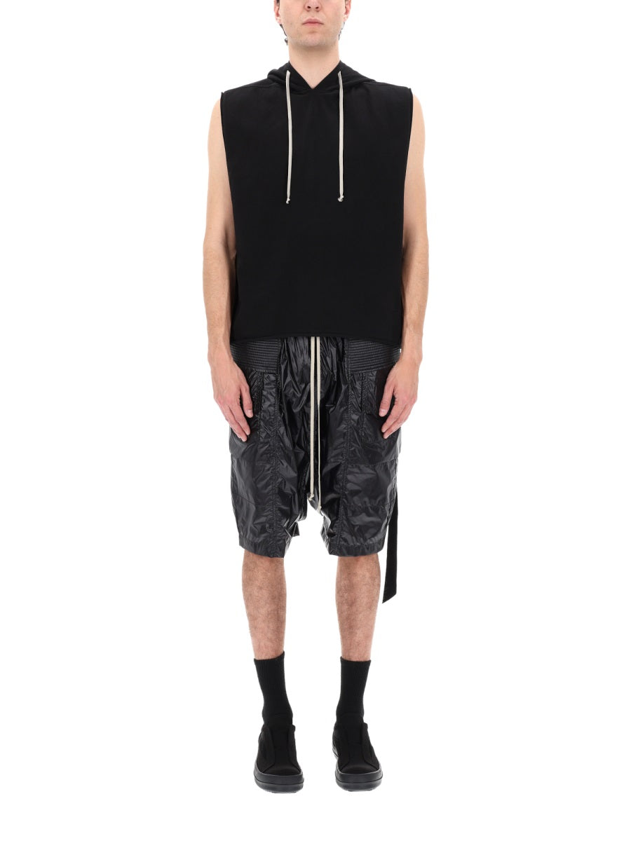 Rick Owens Drkshdw Men Top "Hooded Tunic"