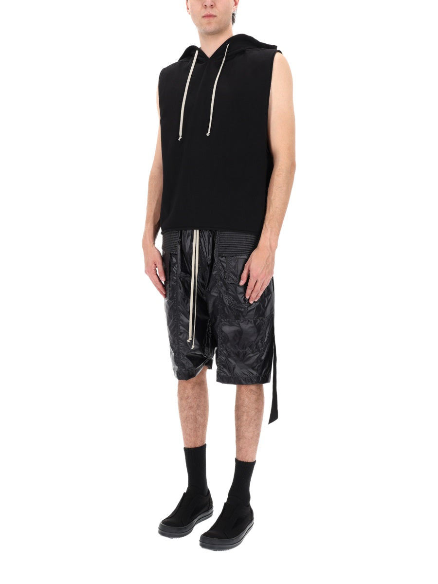 Rick Owens Drkshdw Men Top "Hooded Tunic"