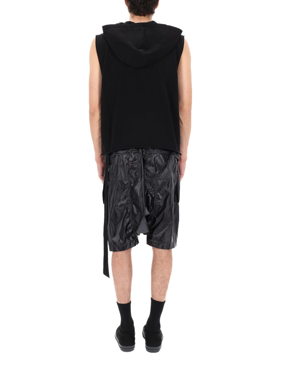 Rick Owens Drkshdw Men Top "Hooded Tunic"