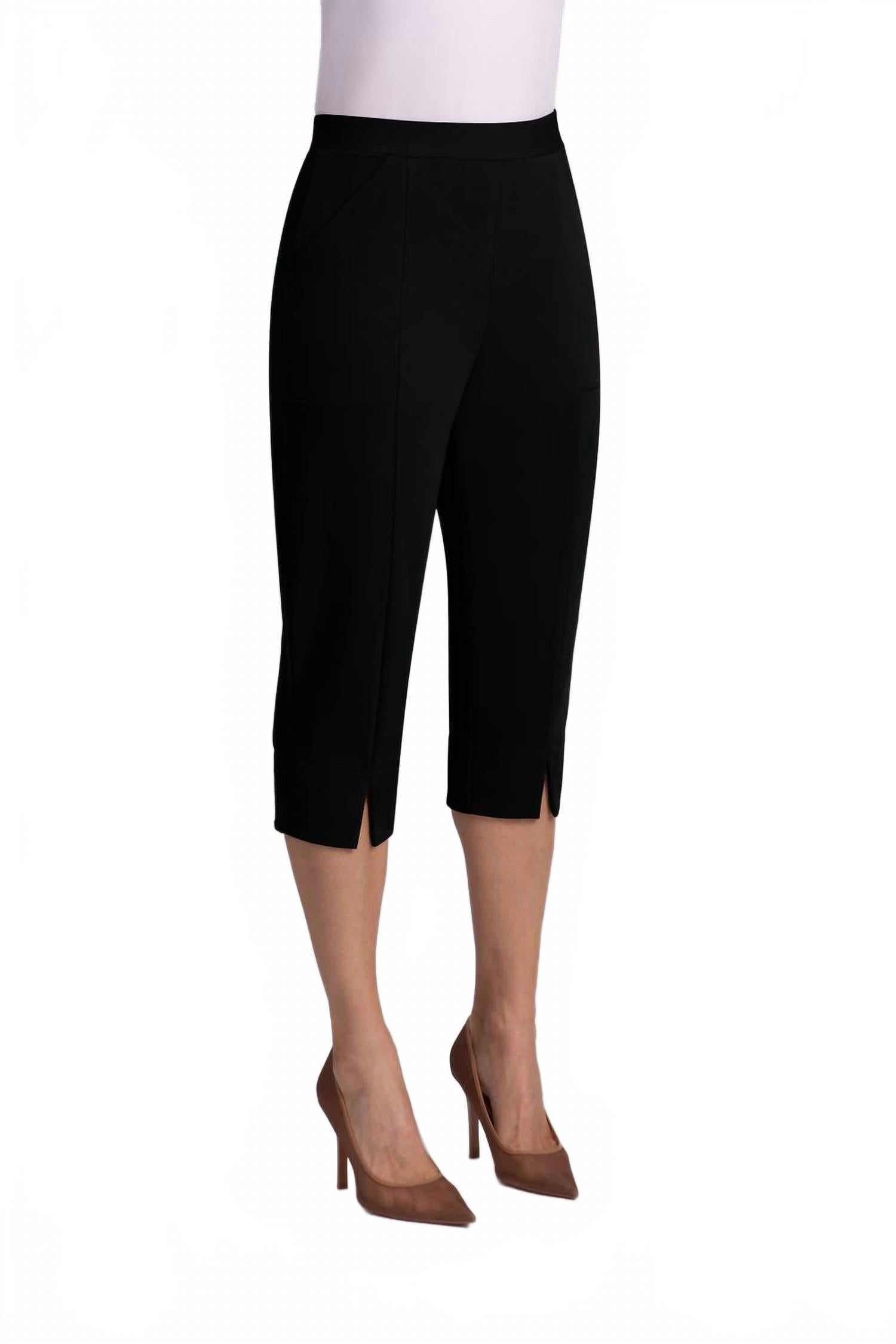 Hepburn Capri Pant In Black