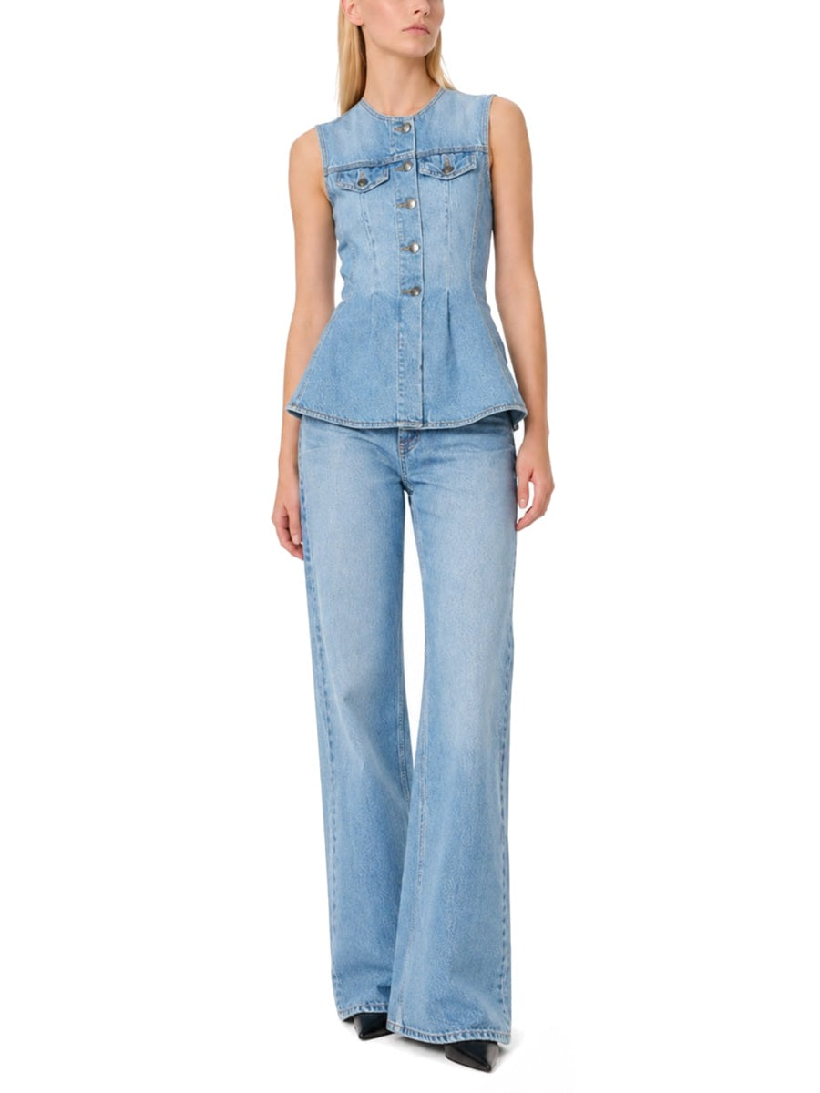 Rotate Women Denim Top
