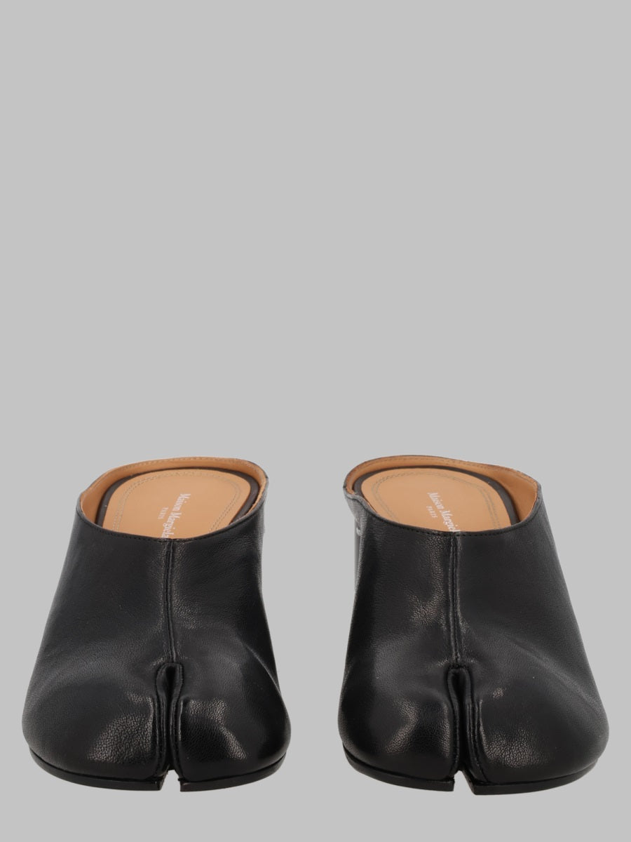 Maison Margiela Women Mule Tabi In Pelle