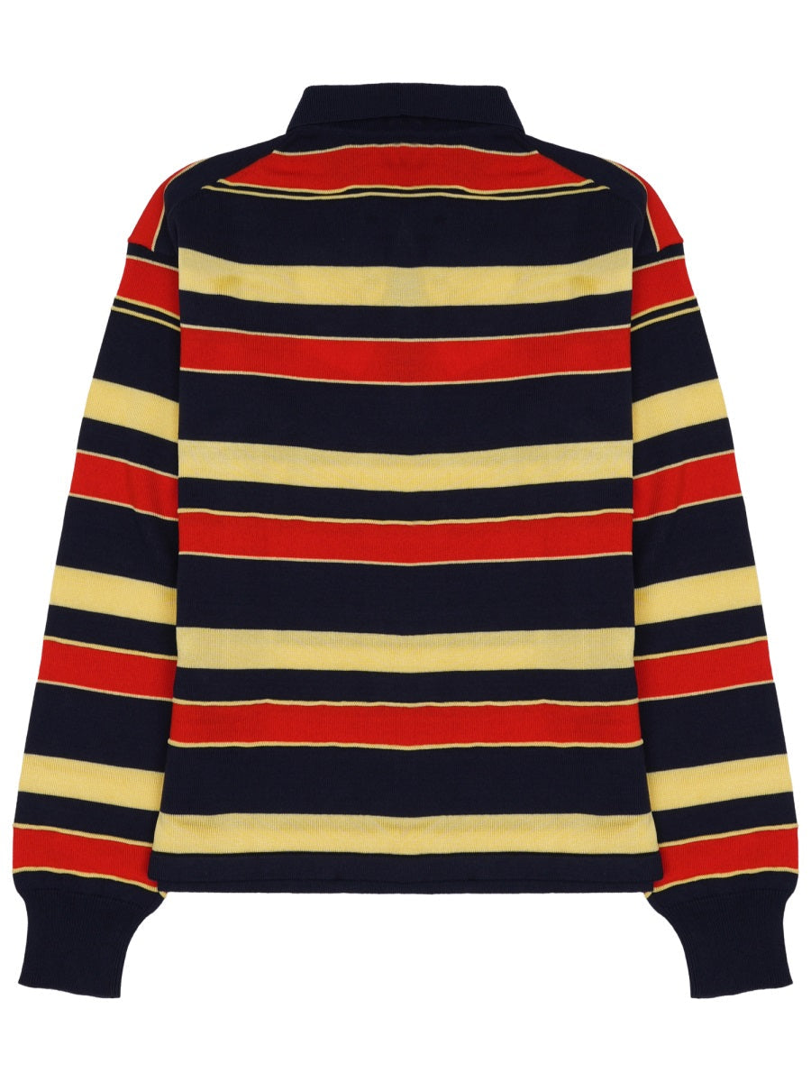 Jw Anderson Men Polo "Rugby" In Cotone