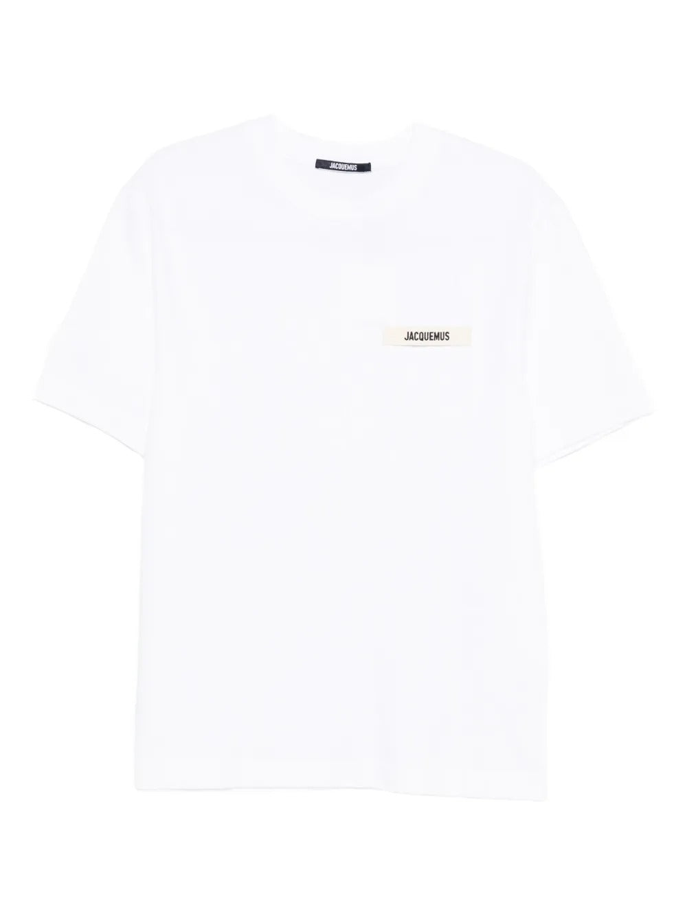 Jacquemus Men Le T-Shirt Gros Grain In Cotton
