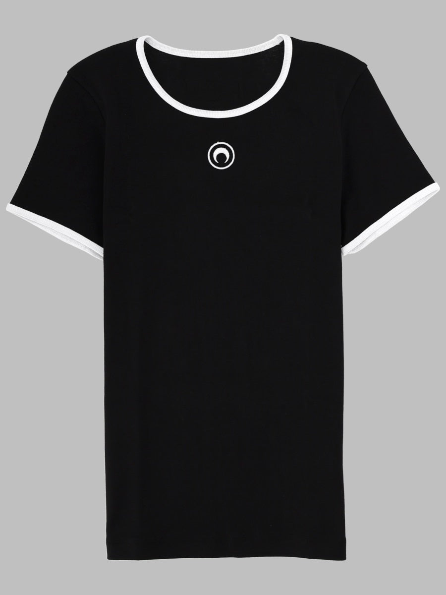 Marine Serre Women T-Shirt Con Logo