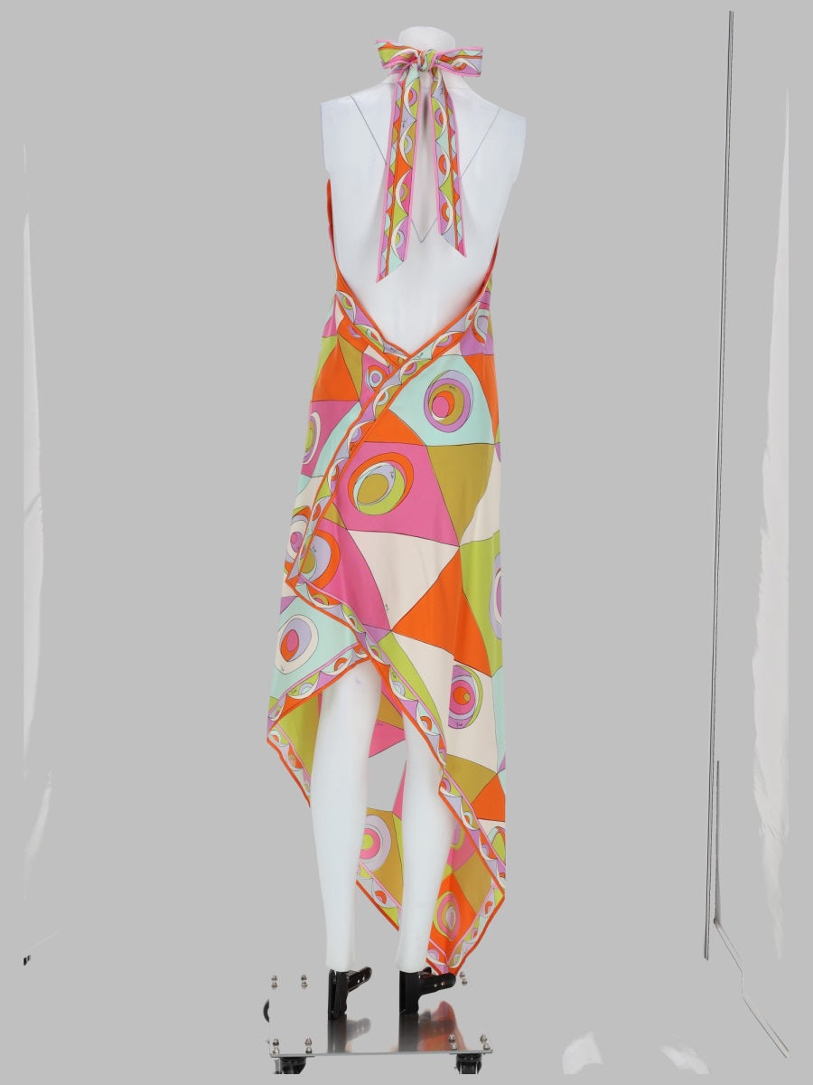 Pucci Women Abito In Twill Di Seta