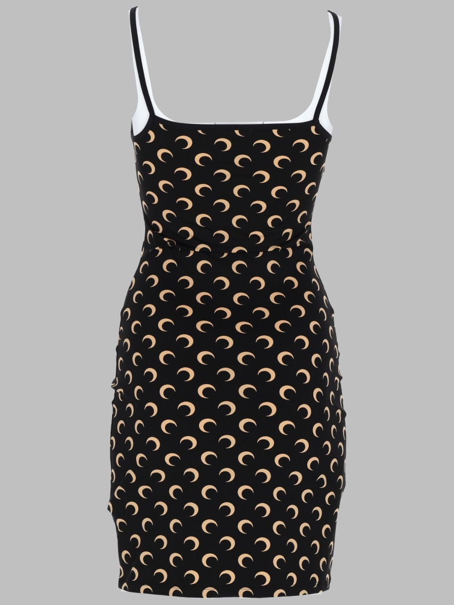 Marine Serre Women Mini Abito "Moon"