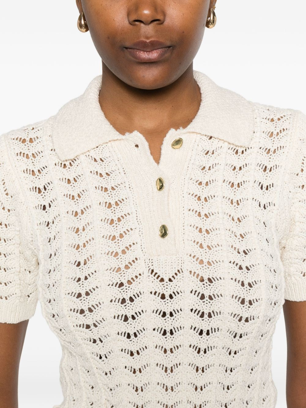 Forte_Forte Women Elegant Polo Shirt