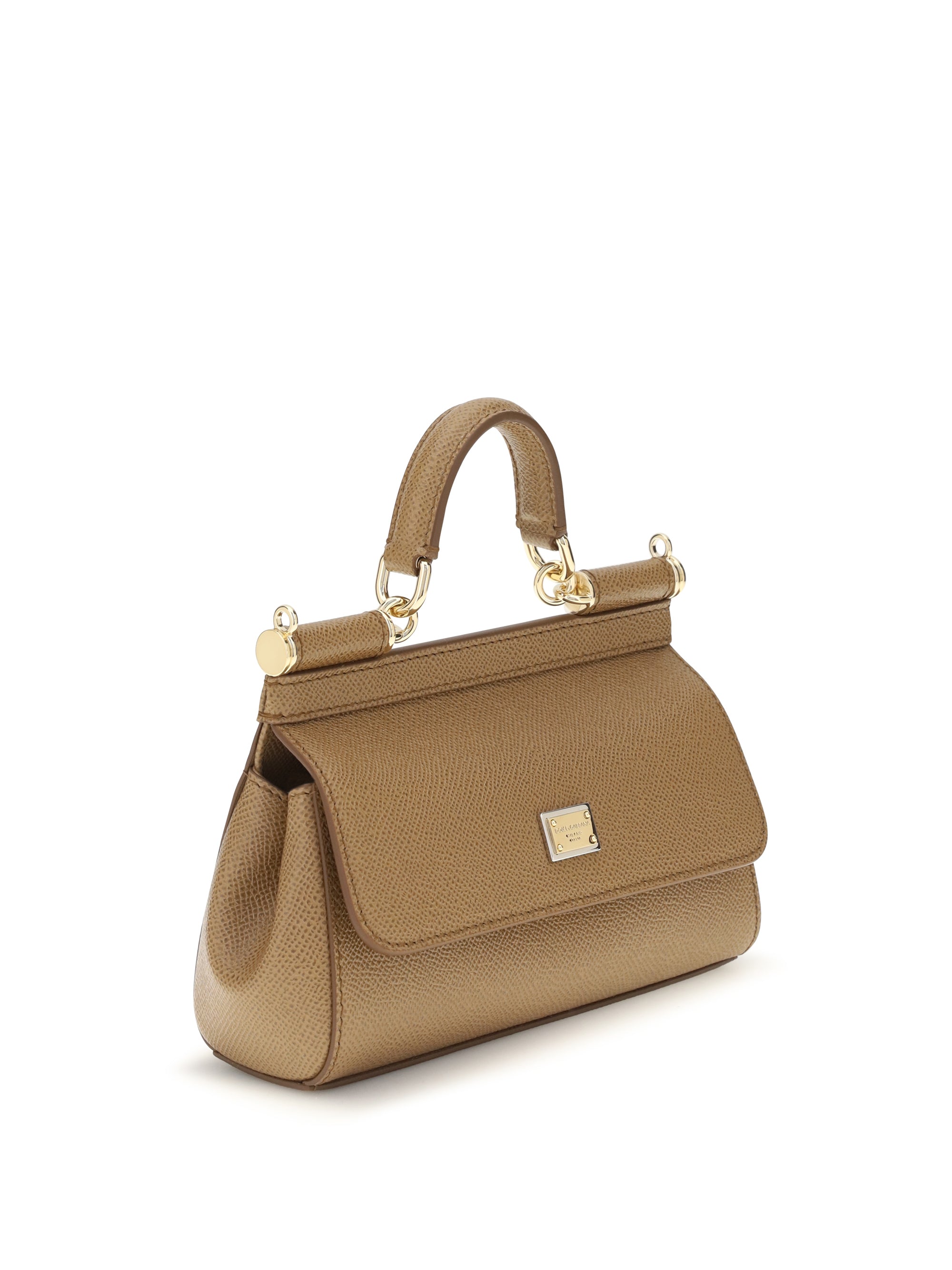 Dolce & Gabbana Women Sicily Small Leather Handbag