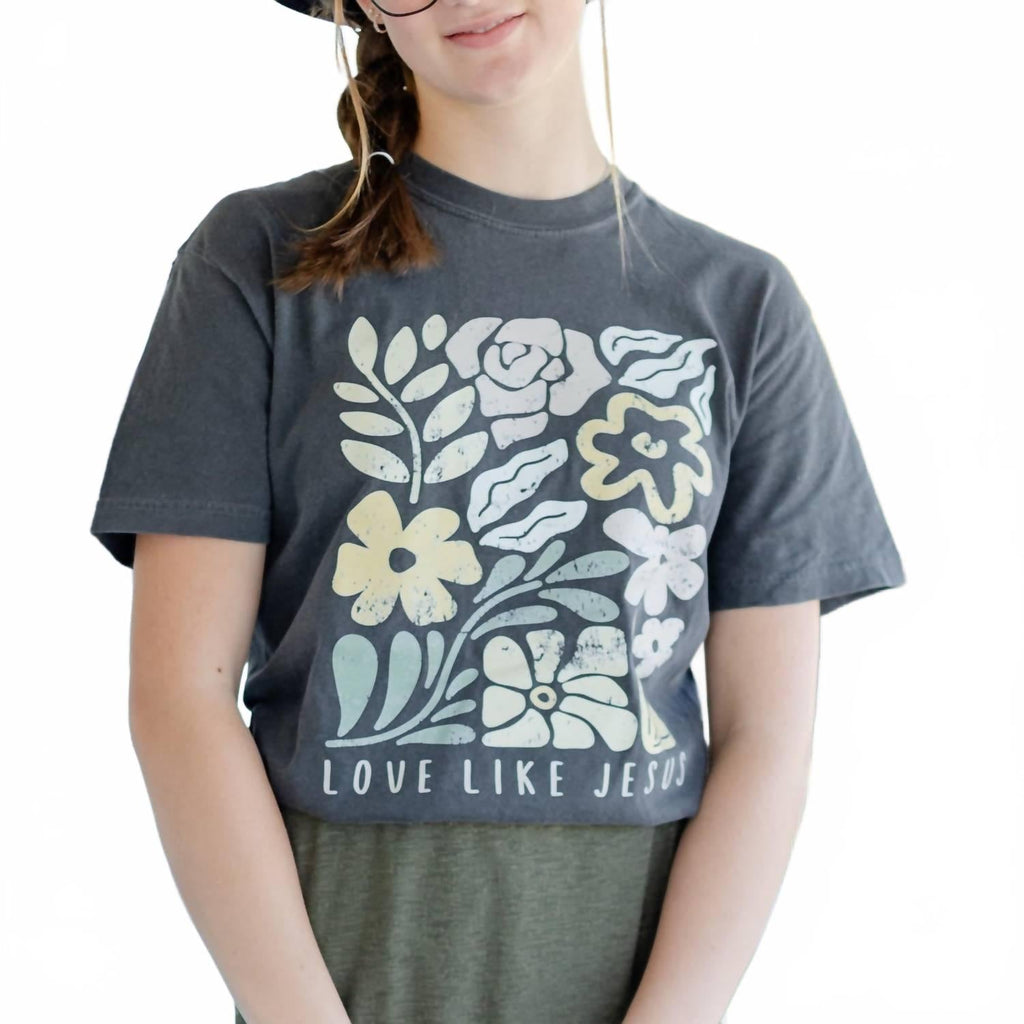 Love Like Jesus Tees In Multi