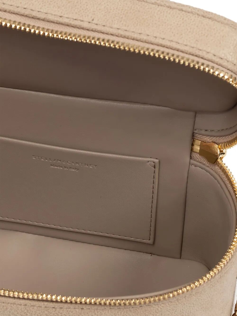 Stella Mccartney Women Gold Chain Falabella Cosmetic Case