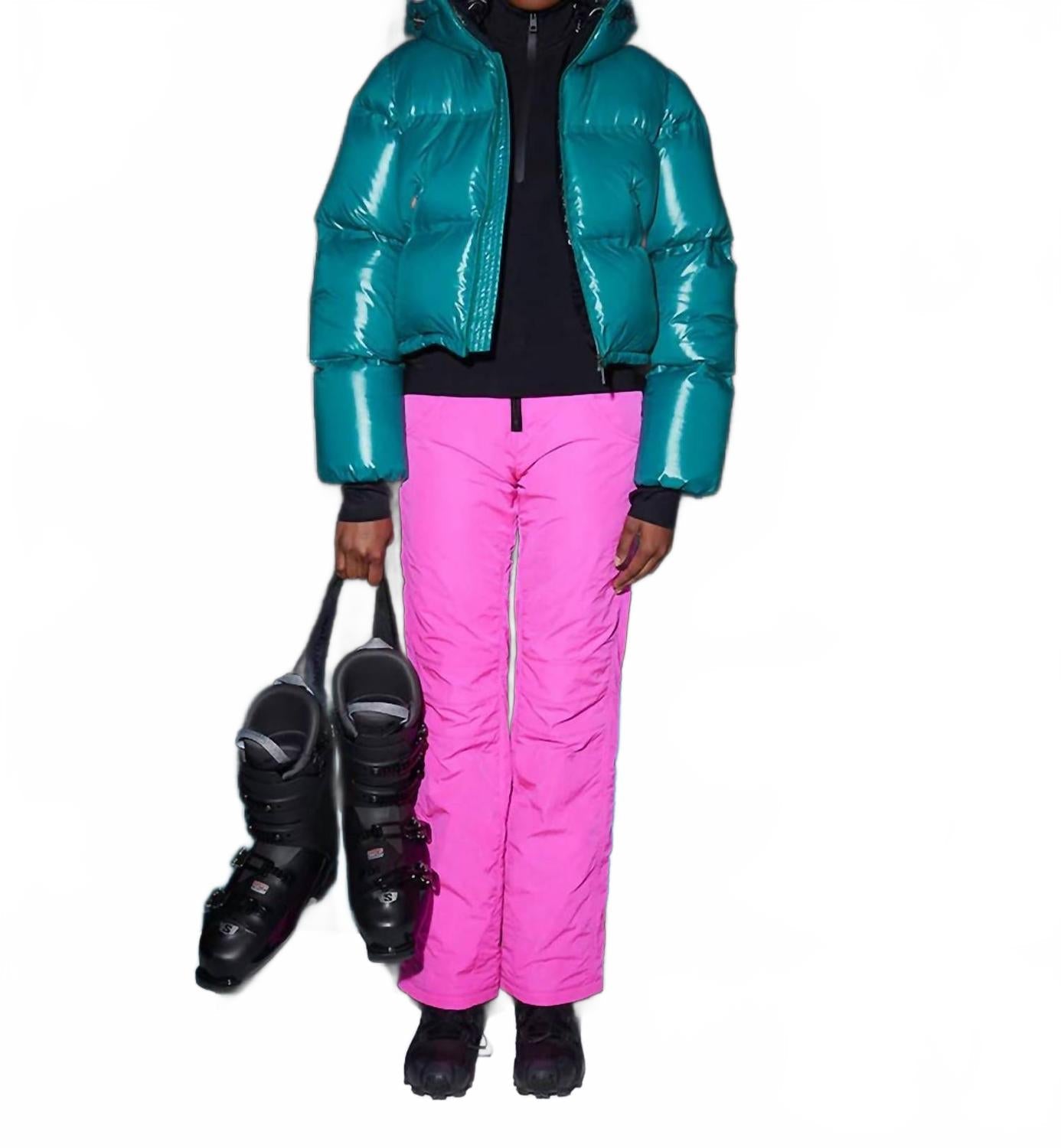 Minnie Nuke Ski Jacket In Grotto Teal