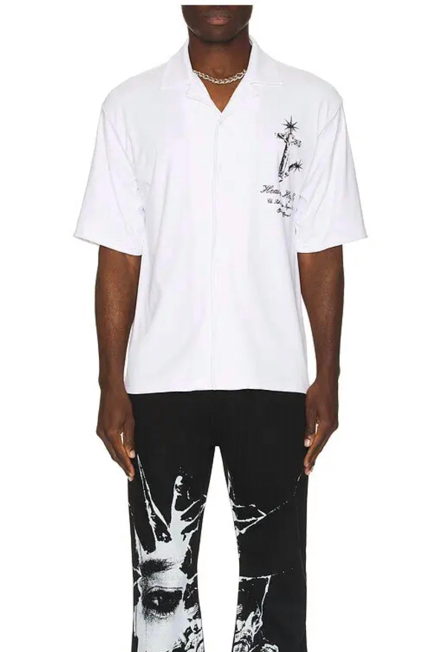 Heaven Help Shirt In White