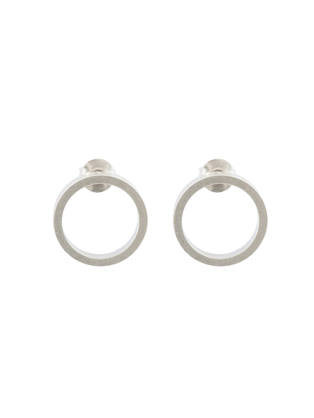 Maison Margiela Women Number Ref Hoop Earrings
