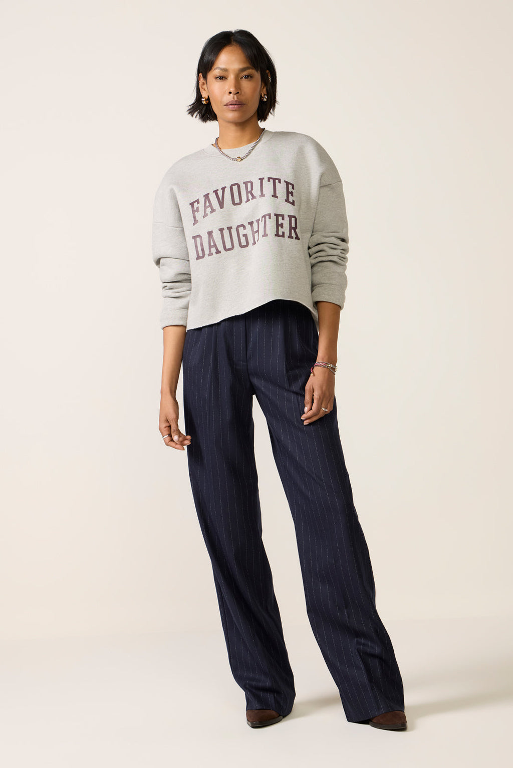 Women's The Cropped Collegiate Top