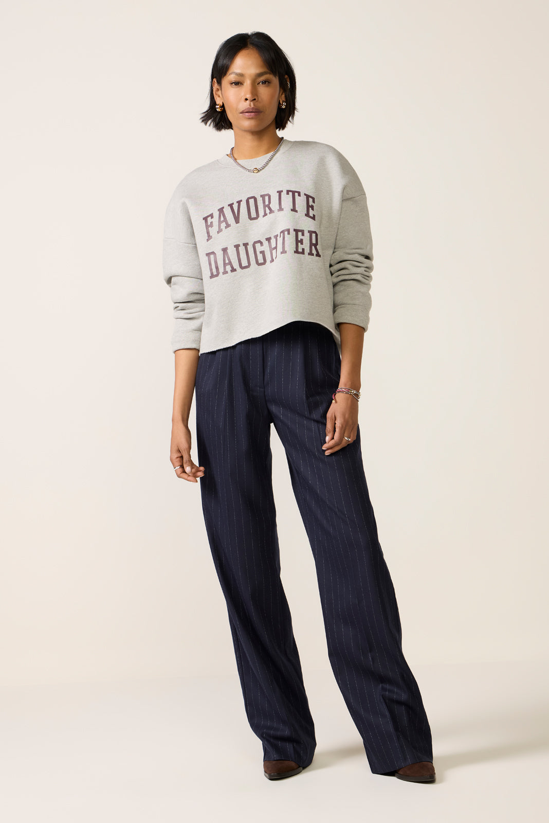 Women's The Cropped Collegiate Top