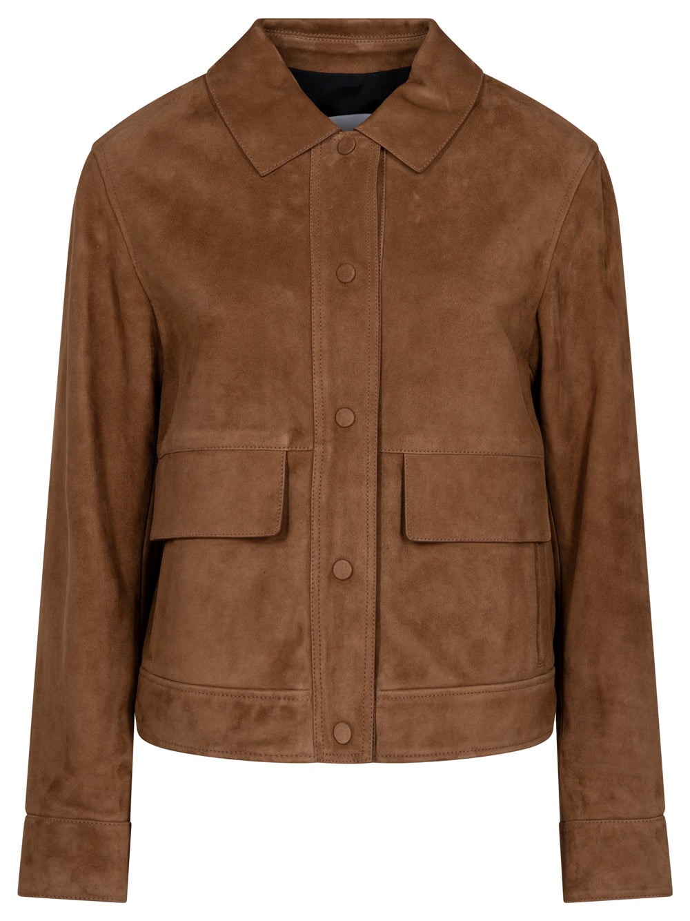 Yves Salomon Women Suede Jacket