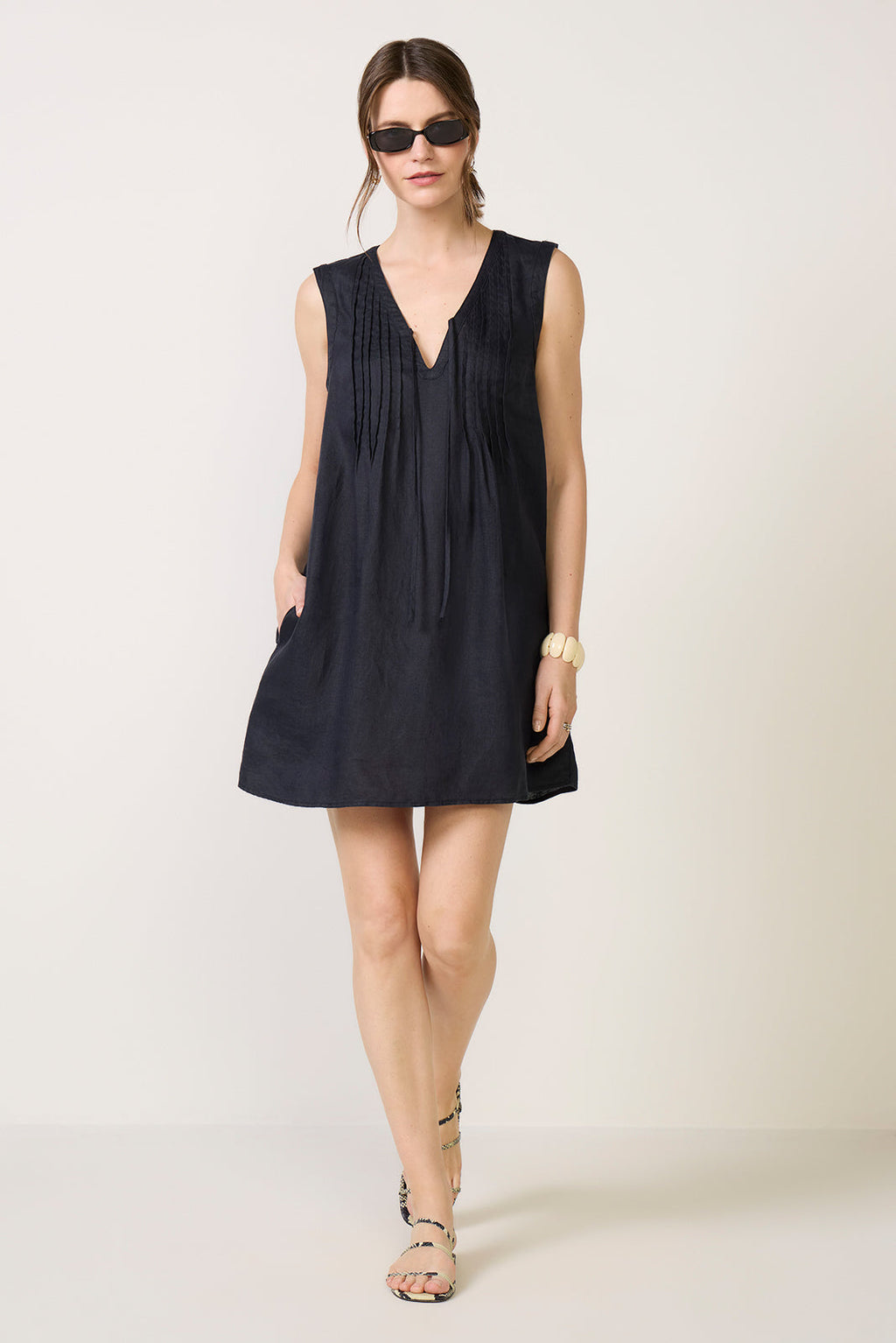 Women's Stella Linen Mini Dress