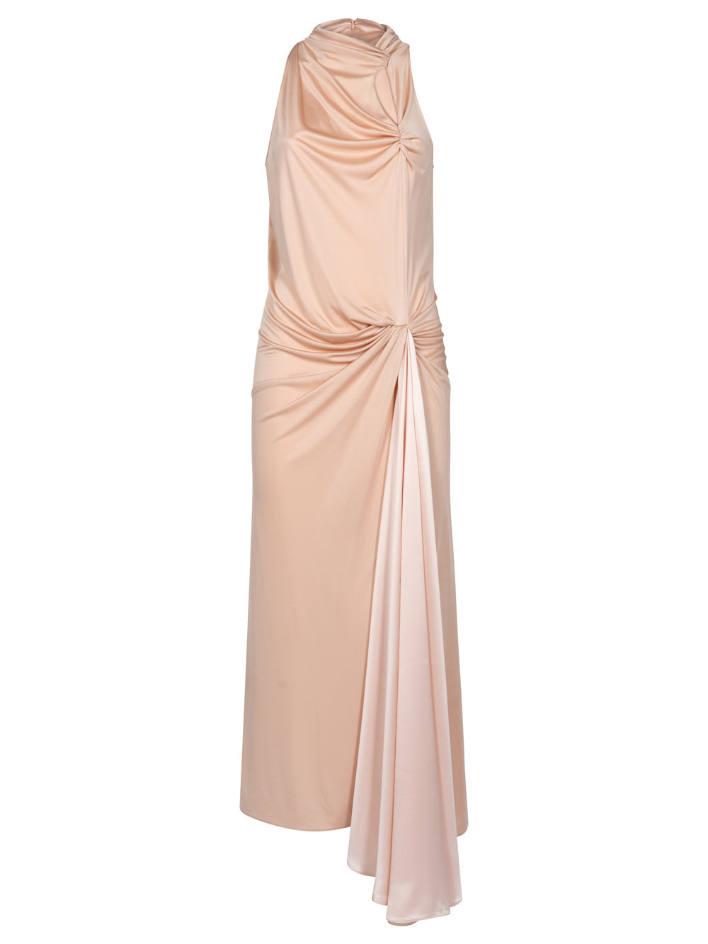 Valentino Garavani Women Viscose Long Dress With Cut-Out Detail