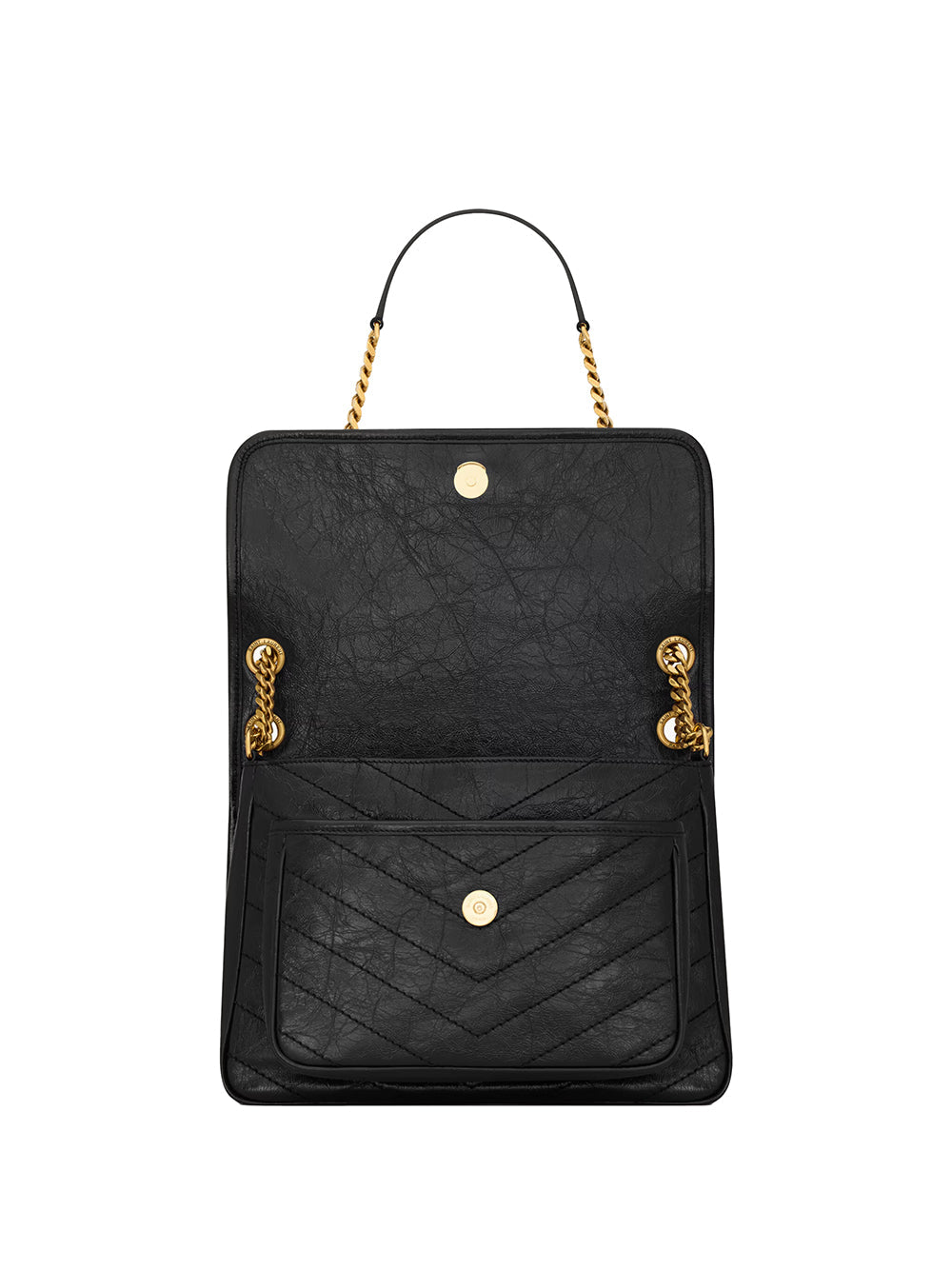 Saint Laurent Women Niki Medium Soft Bag In Vintage Leather