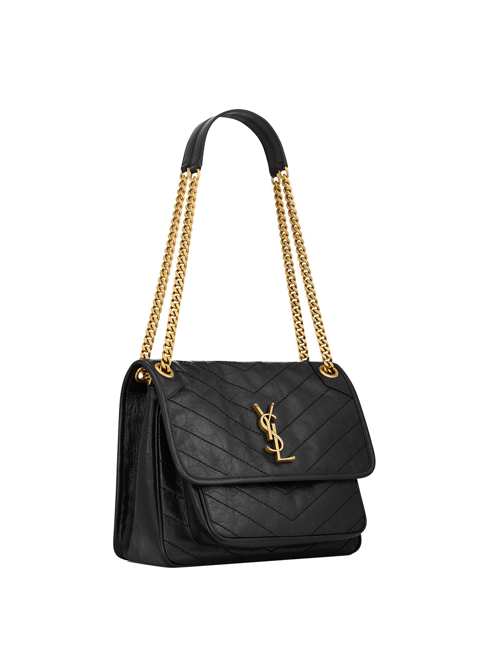 Saint Laurent Women Niki Medium Soft Bag In Vintage Leather