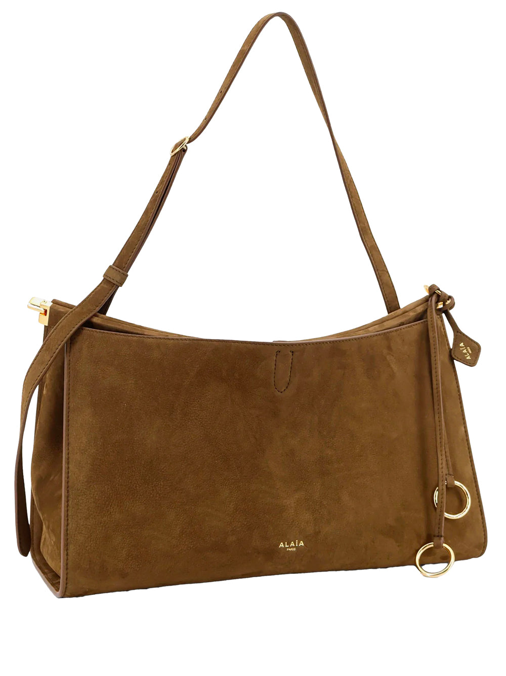 Alaia Women Le Click Pocket 35 Bag In Nubuck