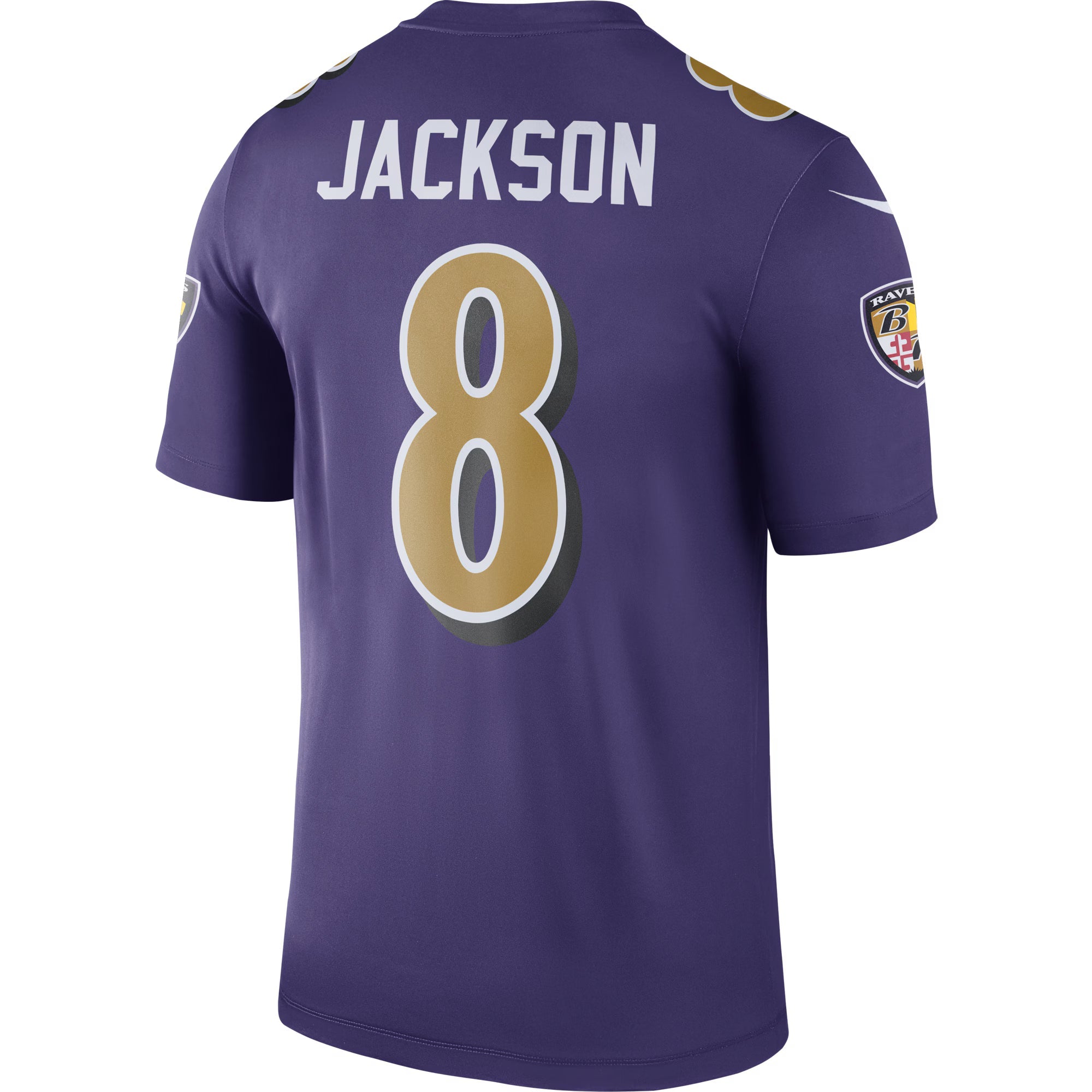 Baltimore Ravens Lamar Jackson Purple Legend Player Performance Top