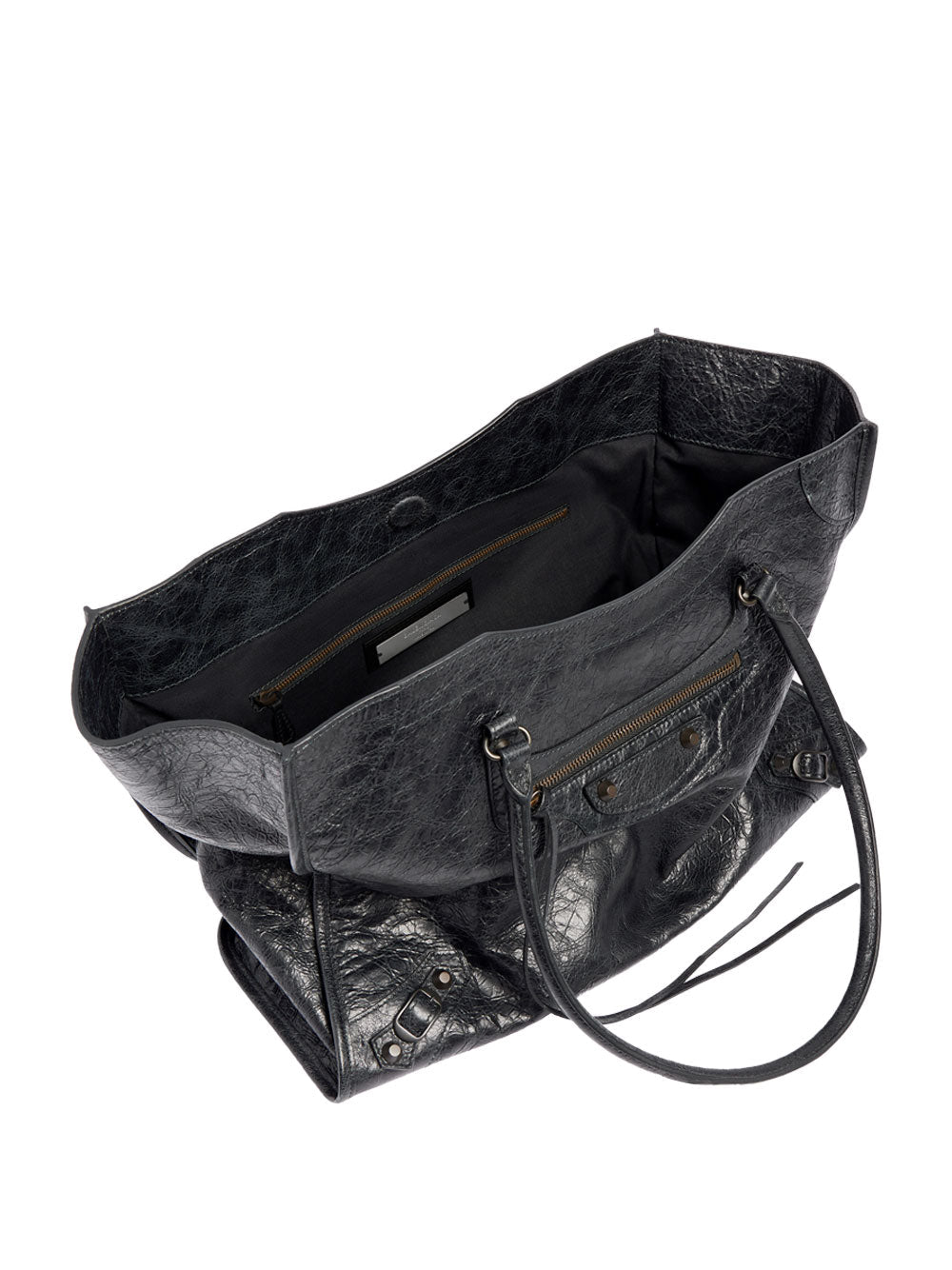 Balenciaga Women Le City Tote Bag Medium In Arena Lambskin