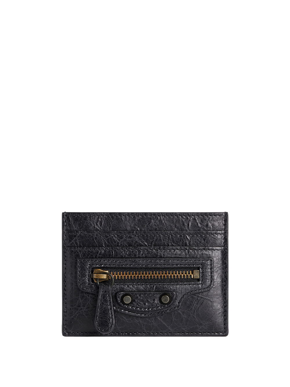 Balenciaga Women Le City Card Holder In Arena Lambskin