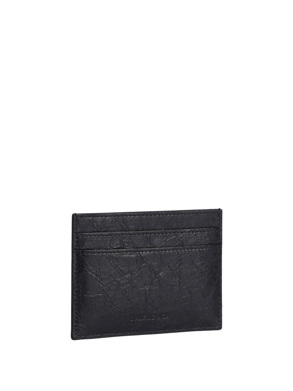 Balenciaga Women Le City Card Holder In Arena Lambskin