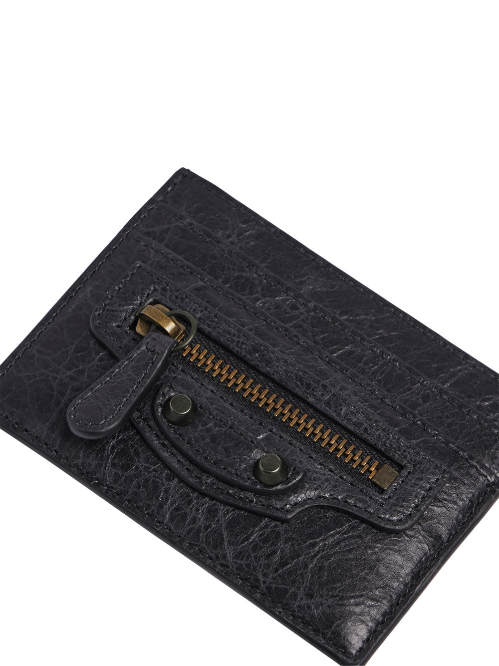 Balenciaga Women Le City Card Holder In Arena Lambskin