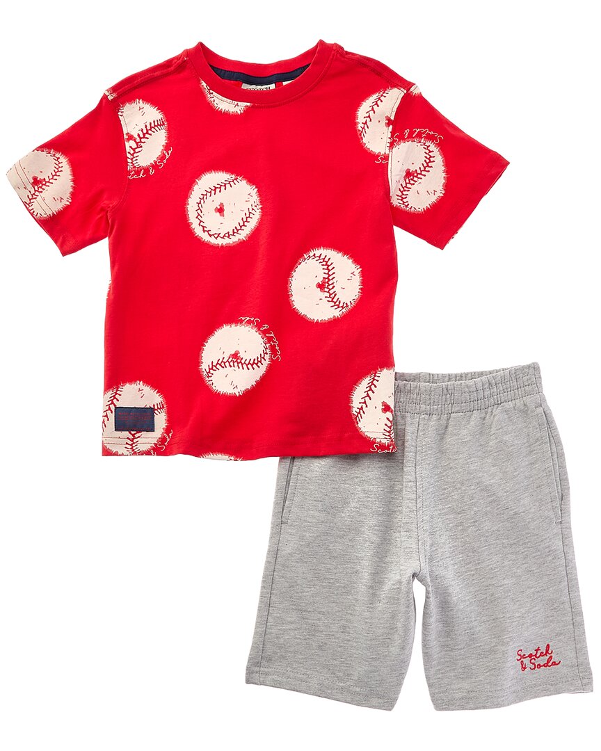 Scotch & Soda 2pc T-Shirt & Short Set