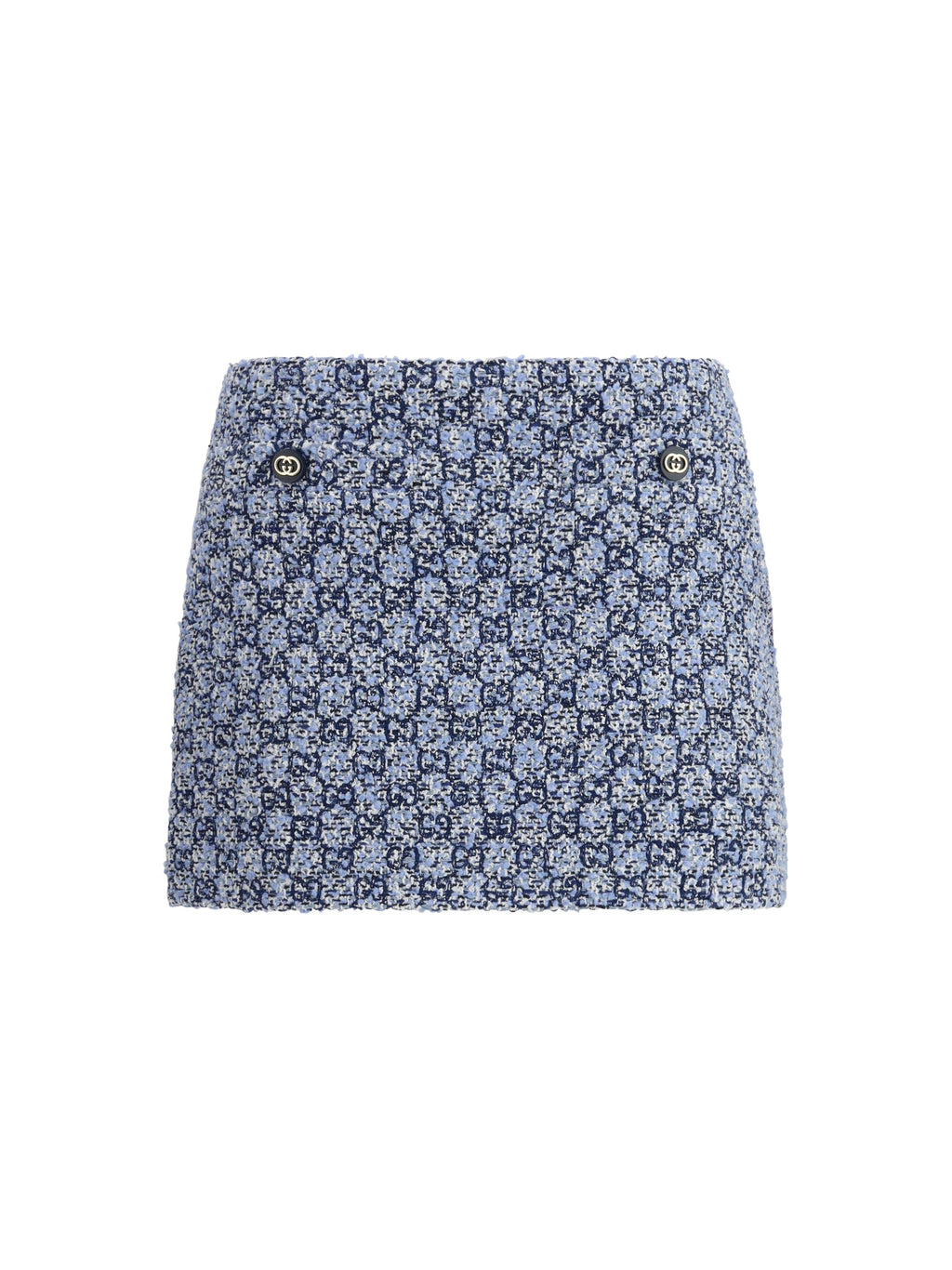Gucci Women Gg Tweed Skirt
