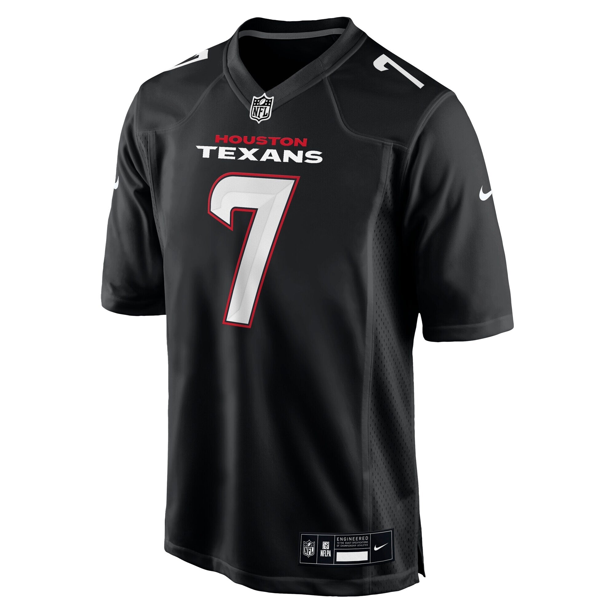 Houston Texans C.J. Stroud Carbon Black Fashion Jersey