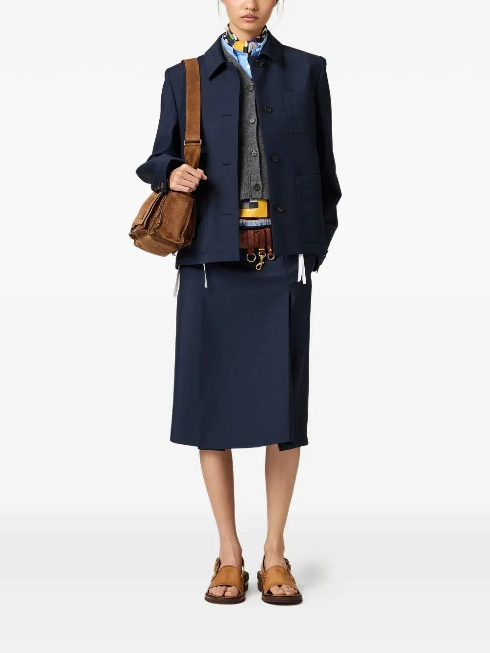 Miu Miu Women Sleeveless Poplin Shirt