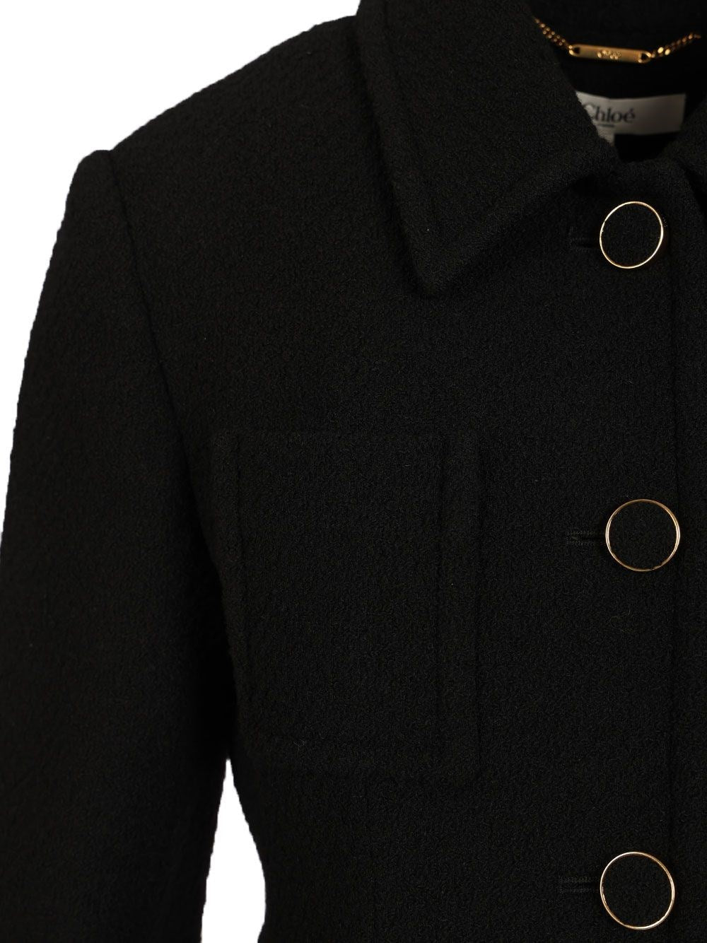Chloe' Women Single-Breasted Short Blazer
